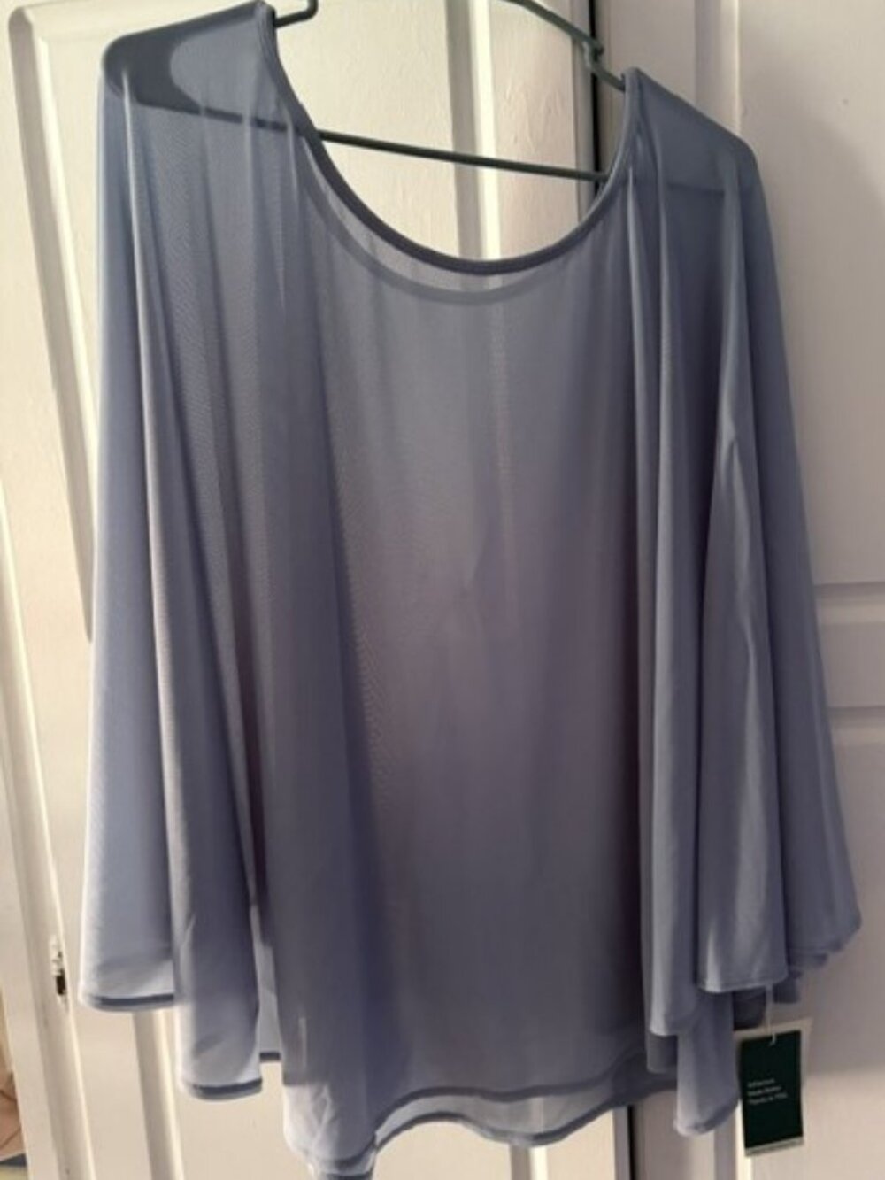 Sheer, summer weight poncho. Brand new!